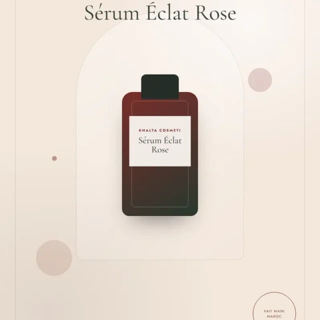 Sérum Éclat Rose Khalta Cosmeti
