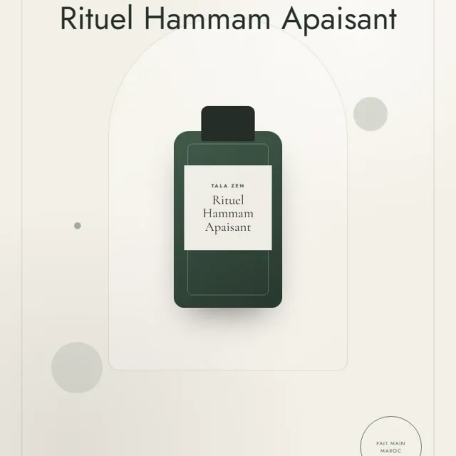 Coffret rituel hammam TALA Zen