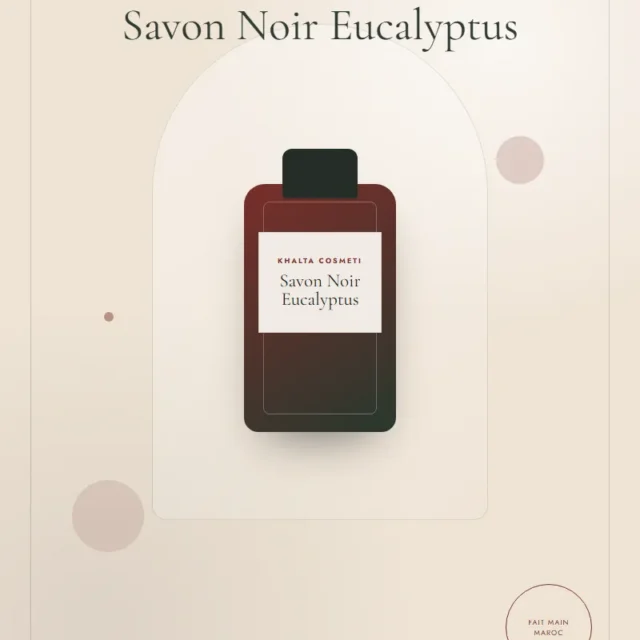 Savon noir à l’eucalyptus